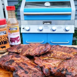 35633B | Matte Blue Infrared Propane Gas Grill 22 35633B | Matte Blue Infrared Propane Gas Grill -Monument Grills 35633b matte blue infrared propane gas grill4 burner grill35633 blue 4487311