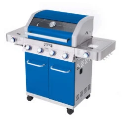 35633B | Matte Blue Infrared Propane Gas Grill 23 35633B | Matte Blue Infrared Propane Gas Grill -Monument Grills 35633b matte blue infrared propane gas grill4 burner grill35633 blue 4881253