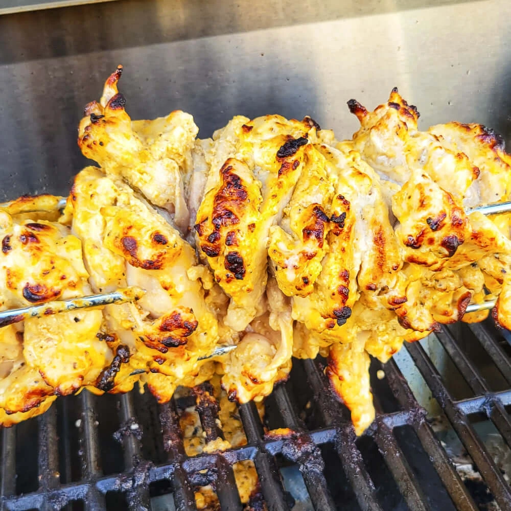 35633B | Matte Blue Infrared Propane Gas Grill 6 35633B | Matte Blue Infrared Propane Gas Grill - Image 4