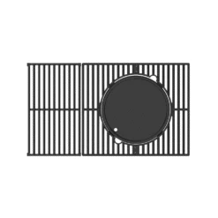 A104 Multifunction Cast Iron Grate 11 A104 Multifunction Cast Iron Grate -Monument Grills 4B 29IN