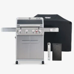 Mesa 415BZ | Stainless Propane Gas Grill Combo