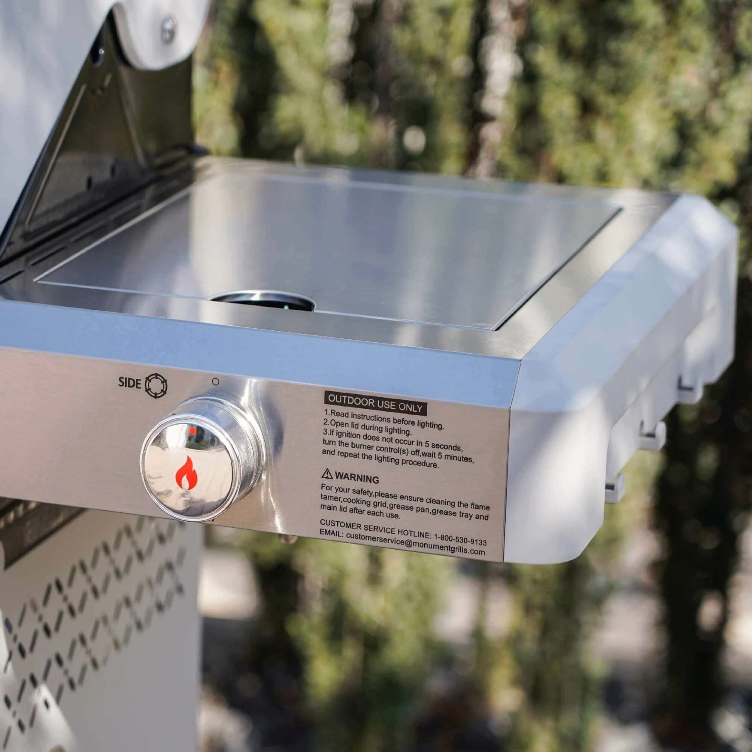 Mesa 415BZ | Stainless Propane Gas Grill Combo 18 Mesa 415BZ | Stainless Propane Gas Grill Combo - Image 16