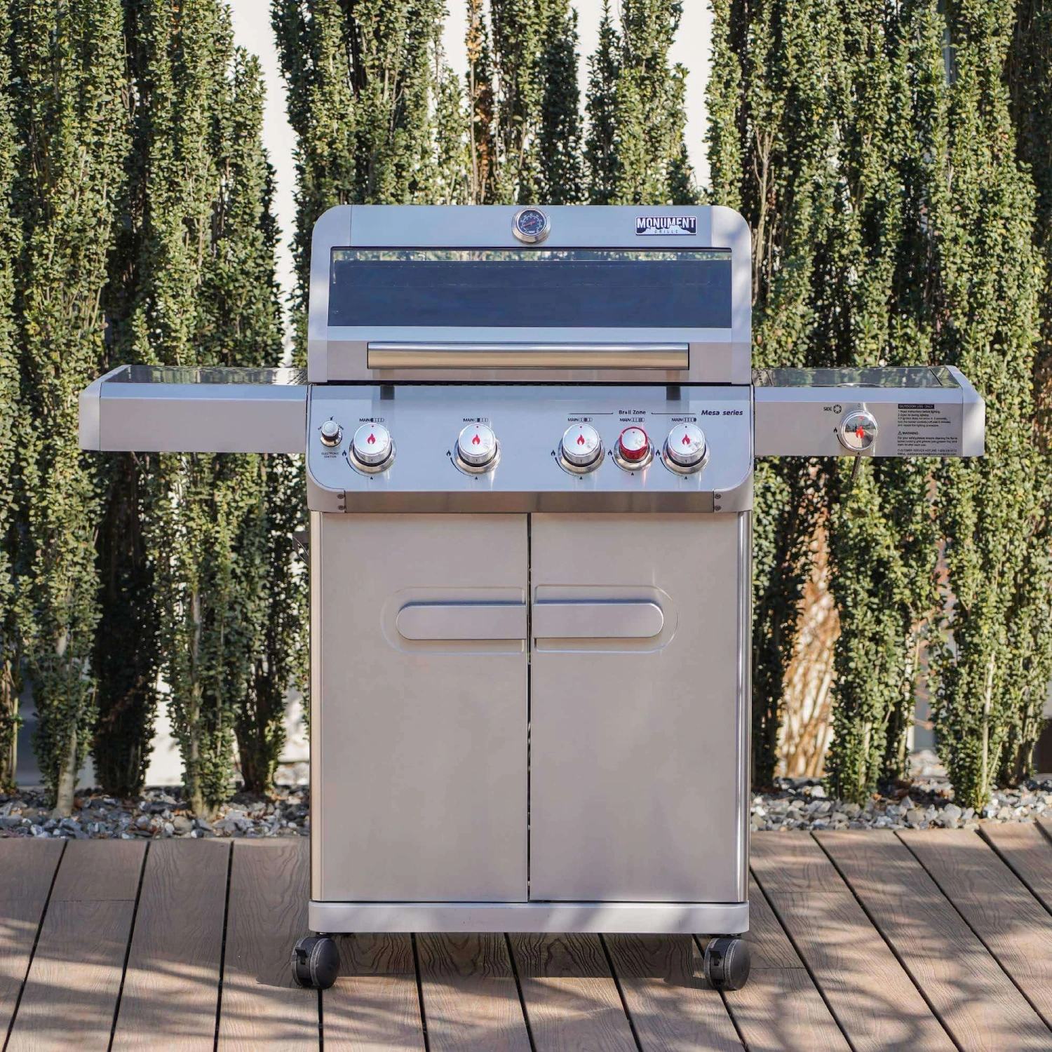 Mesa 415BZ | Stainless Propane Gas Grill Combo 19 Mesa 415BZ | Stainless Propane Gas Grill Combo - Image 17
