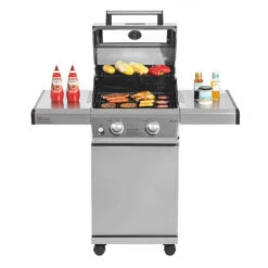 Classic 14633 | Stainless Propane Gas Grill -Monument Grills classic 14633 stainless propane gas grill2 burner grillclassic 14633 6640472