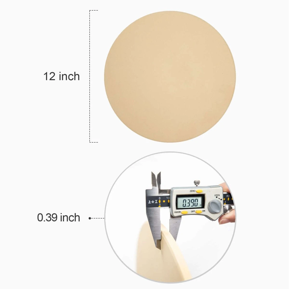 Cordierite Pizza Stone 6 Cordierite Pizza Stone - Image 4