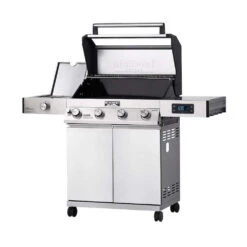 Denali 405 | Stainless Smart Tech Propane Gas Grill 34 Denali 405 | Stainless Smart Tech Propane Gas Grill -Monument Grills denali 405 stainless smart tech propane gas grill4 burner grilldenali 405 7809648