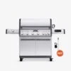 Eminence 605 | Advanced Stainless Natural/Propane Gas Grill -Monument Grills eminence 605 advanced stainless naturalpropane gas grill6 burner grilleminence 605 include rotisserie kit 8336766