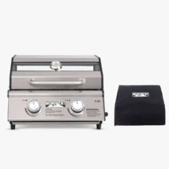 G22 | Stainless Tabletop Propane Gas Grill -Monument Grills g22 stainless tabletop propane gas grilltabletop grillg22 grill cover 1416000