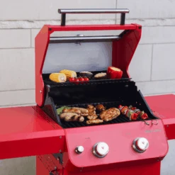 Mesa 200 | Matte Color Foldable Gas Grill -Monument Grills mesa 200 matte color foldable gas grill2 burner grillmesa 200r 2802385