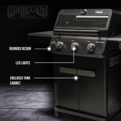 Mesa 325 | Black Propane Gas Grill 35 Mesa 325 | Black Propane Gas Grill -Monument Grills mesa 325 black propane gas grill3 burner grillmesa 325 1285309