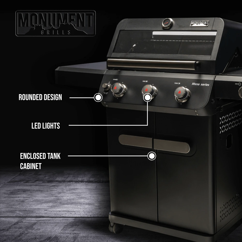 Mesa 325 | Black Propane Gas Grill 16 Mesa 325 | Black Propane Gas Grill - Image 14