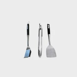 Spatula & Tongs & Cleaning Brush